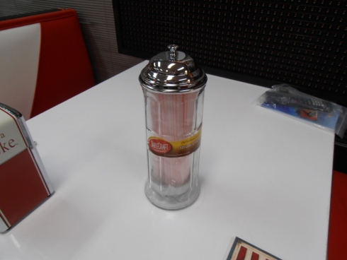 Tablecraft Commercial Grade Retro GEN USA BRAND Straw Dispenser