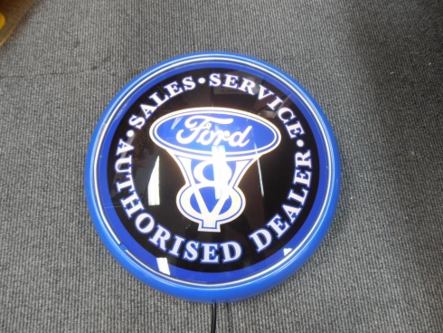 Ford Parts Wall Mount Light Up Globe