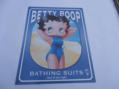 Betty Boop Tin Sign