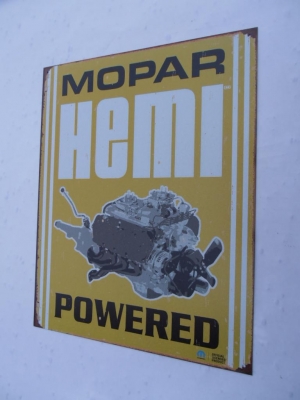 Mopar Hemi Tin Sign