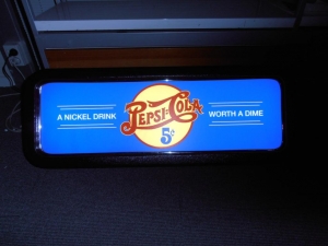 Pepsi Feature Light Up Box
